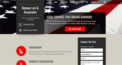Desktop Screenshot of bensonlee.com
